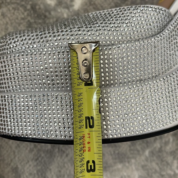 STEVE MADDEN New Charlize Rhinestone Platforms - Picture 11 of 13